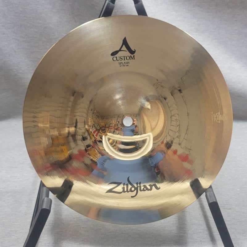 Zildjian 12" A Custom Splash Cymbal Brilliant image 1