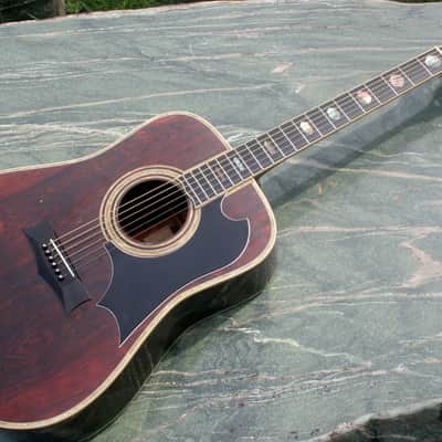1975 Yairi YW-800G Japan Vintage Grammer Guitar Style - Natural+Yairi Hard Case image 19