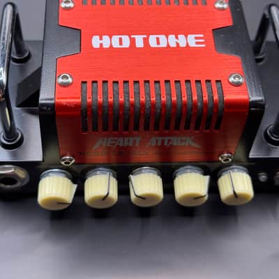 Hotone Nano Legacy Heart Attack 5w Guitar Head 2010s - Red image 3