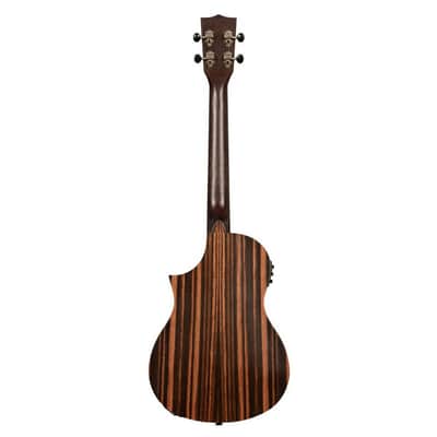 Kala KA-AM-B-CE Amara Tri-Top Baritone Ukulele w/ Cutaway & EQ image 4