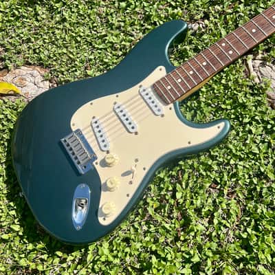Vintage Fender American Standard Stratocaster Gunmetal Blue 1989 image 9