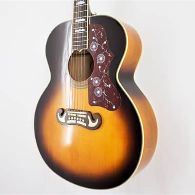 Epiphone EJ-200 VS 1998 Vintage Sunburst (Korean) + Hardcase | Reverb