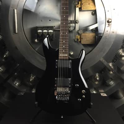 Ibanez JS 100 Joe Satriani Black Floyd Rose Electric Guitar image 1