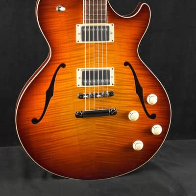 Collings SoCo Deluxe Semi-Hollow Dark Cherry Sunburst image 1