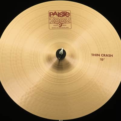 Paiste 19" 2002 Thin Crash image 1