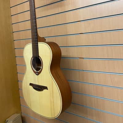 Lag T70A-NAT Auditorium Natural Acoustic Guitar image 2