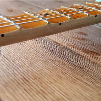 Suhr Classic - Antique Surf Green w/scalloped fretboard image 8