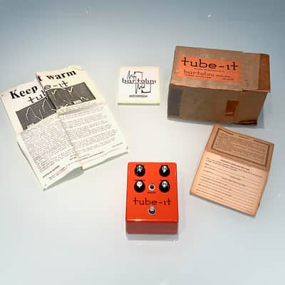 1980's Bartolini Tube-it Overdrive Booster Distortion * Museum Condition * NMINT, BOX, PAPERS image 2