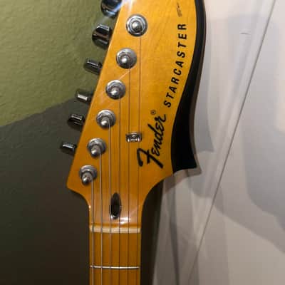 LIKE NEW - Fender Modern Player Starcaster Guitar 2014 Aged Cherry Burst image 5