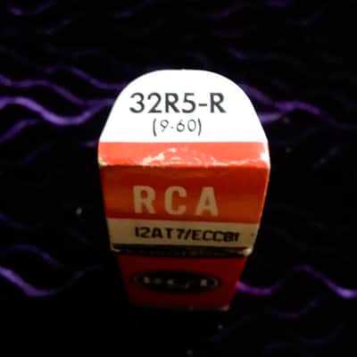 Vintage RCA 12AT7 Preamp Tube Grey Plate ECC81 NOS image 8
