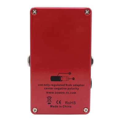 DemonFx Ts Red II Overdrive Pro Pedal,TS808/TS9 Mode,price include the import duty for US buyer image 7