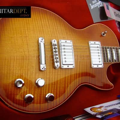♚SUPERB♚2017 GIBSON LES PAUL TRADITIONAL HP♚HONEYBURST AAA♚Mother Pearl♚Standard image 5