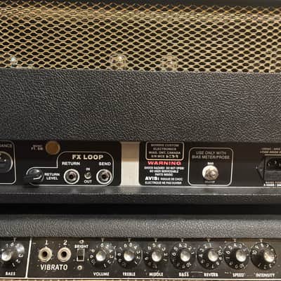 Morris UK67' 2024 - Black w/Gold Plexi Faceplate image 4