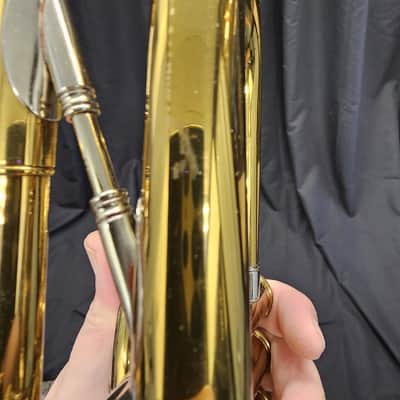 Olds Bb Cornet 1938 - Lacquered Brass w/ Nickel plating w/ original case image 6