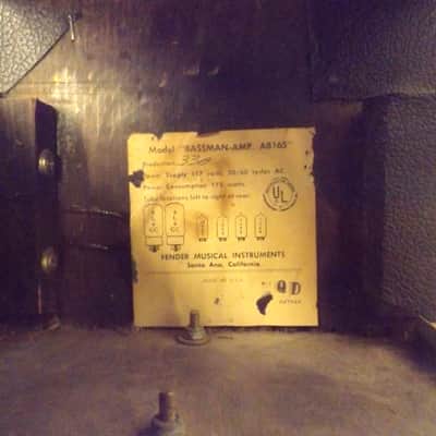 Fender Bassman 1967 Billy Zoom Modded Mike Ness Mess 6G6B Rare Social Distortion image 14