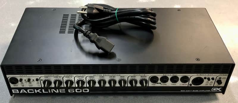 Gallien-Krueger Backline 600 300 Watt Bass Amp Head with Active 4 Band EQ - Pre Owned