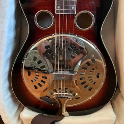 Recording King RR-75PL-SN Phil Leadbetter Signature 2021 Gloss Sunburst w/ Gator Pro-Go Gig Bag image 3
