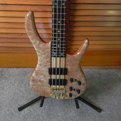2019 Ken Smith BSR4GN 4 String Fretted Bass Quilted Maple Top and Back Brand New Authorized Dealer ! image 1