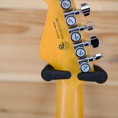 Fender American Ultra Stratocaster with Maple Fretboard - Texas Tea image 10