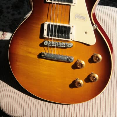 7.7 lbs! 2018 Gibson 1958 Les Paul Historic Reissue! R8 58 Dark Bourbon Fade Custom Shop TH Specs image 16