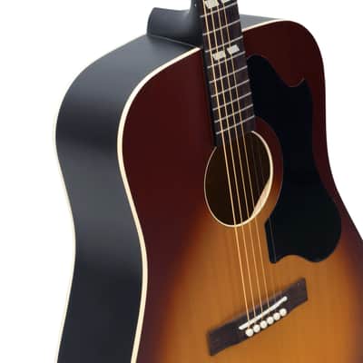 Recording King Dirty 30s Series 7 Dreadnought Tobacco Sunburst image 4