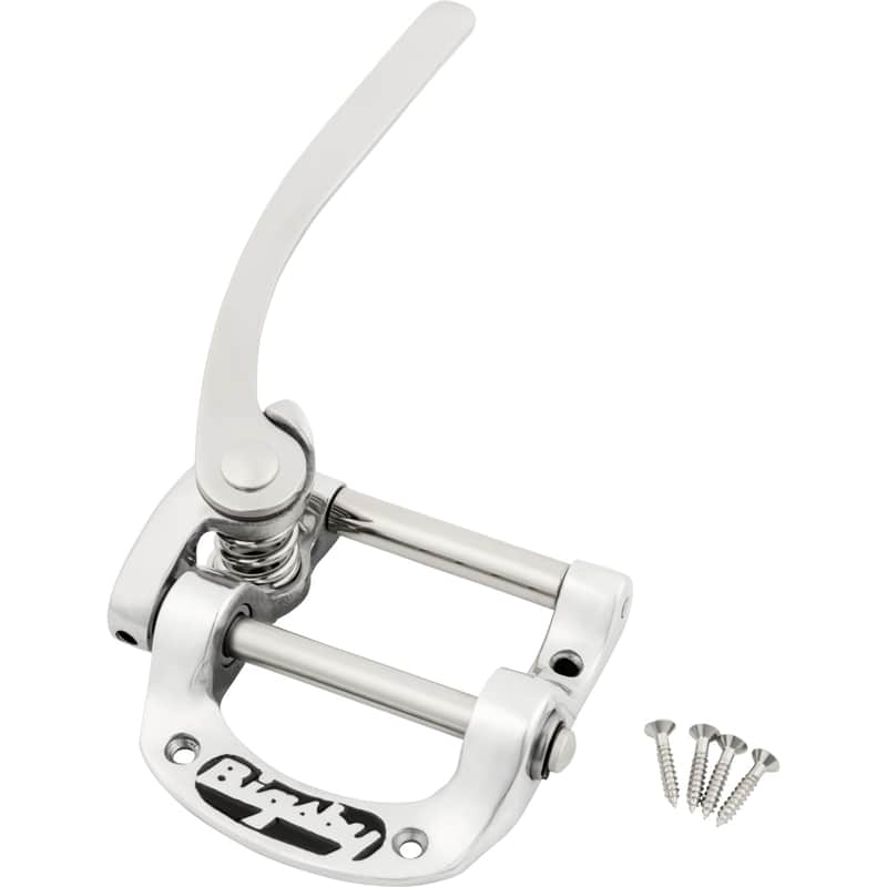 Bigsby Tailpiece B5LH, Polished Aluminum, Left Handed image 1