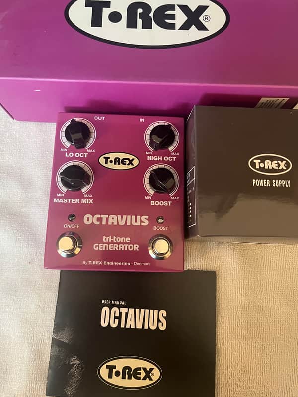T-Rex Octavius Tri Tone Generator Boost Octave Pedal image 1