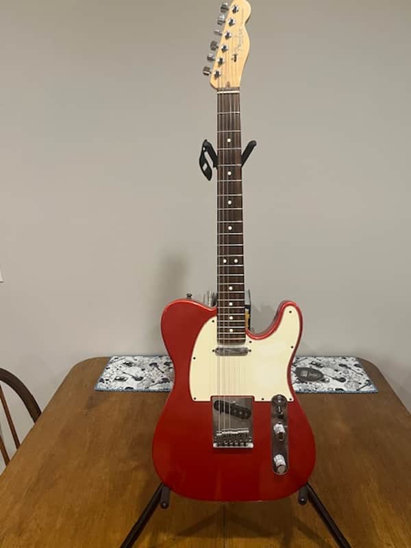 Fender American Standard Telecaster 2001 - Chrome Red image 1