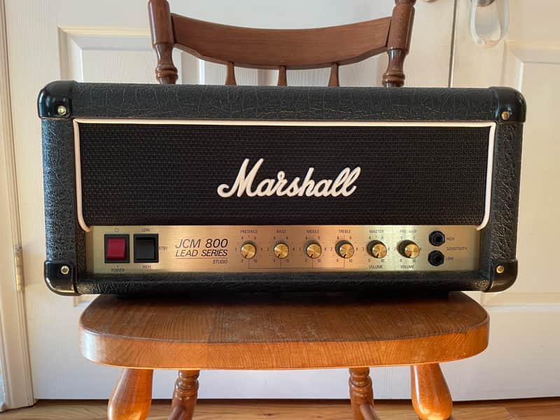 Marshall Studio Classic SC20H "JCM 800 Lead Series" 20-Watt Guitar Amp Head 2019 - Present - Black