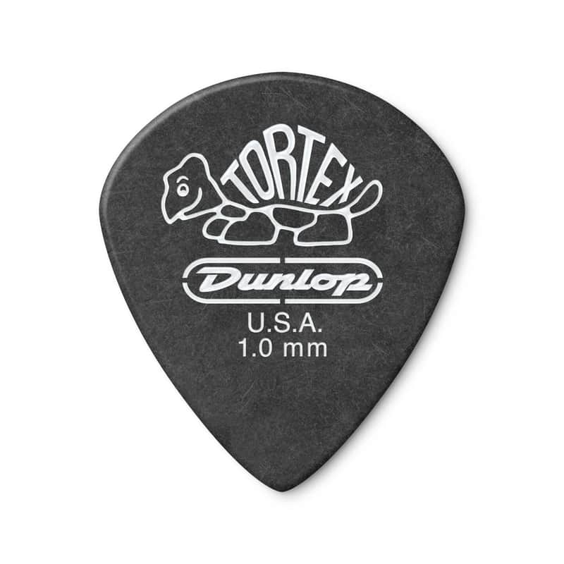Dunlop Tortex 1.00mm Jazz III 12 Pack Pitch Black image 1