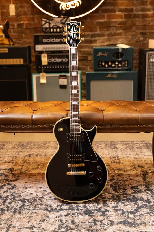 Orville by Gibson LPC Les Paul Custom with Rosewood Fretboard
