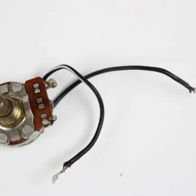 1973 Vintage Fender Jazz/Telecaster/Precision Bass 250k Short Shaft Pot Potentiometer 1970s USA image 4