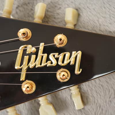 1983 Gibson Flying V Heritage Reissue, Korina + OHSC image 15
