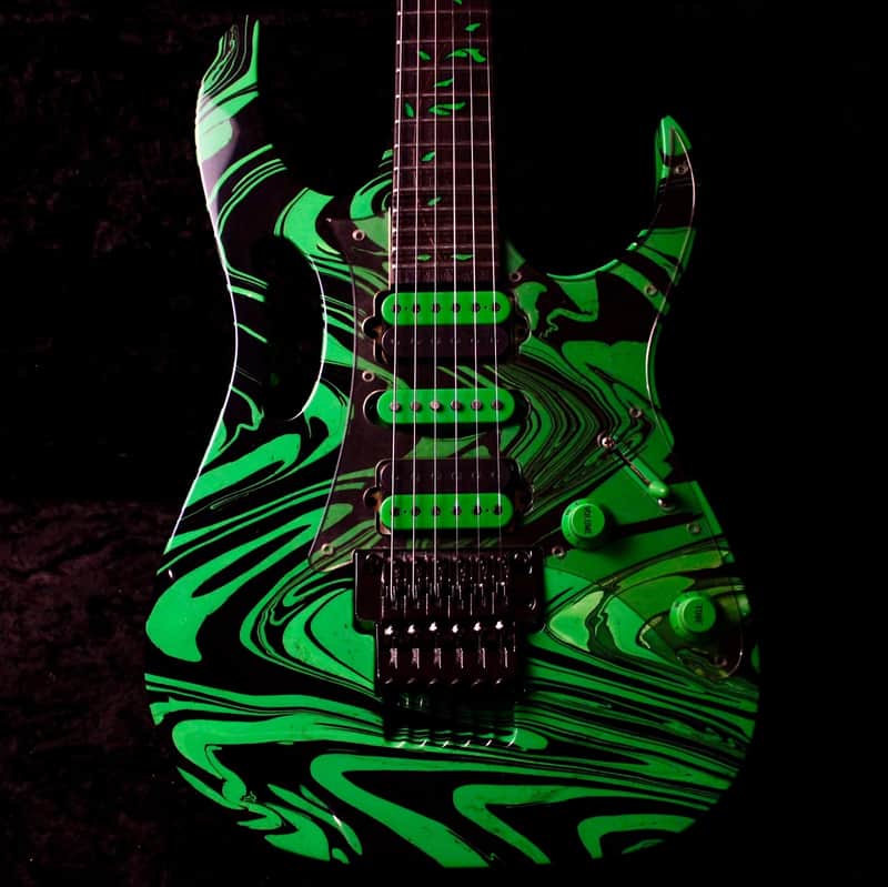 Ibanez JEM77 Steve Vai Signature Multi Color image 2