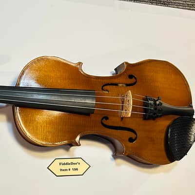 Jackson Guldan 4/4 adult violin 1940-1950 - original finish image 1