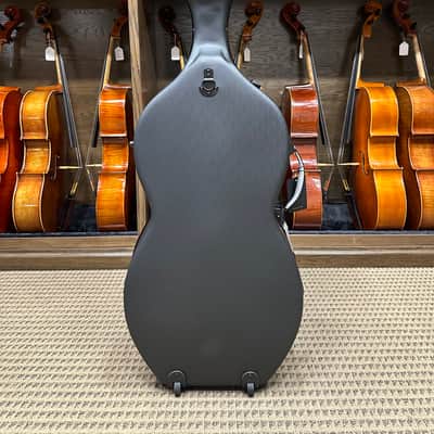 Bam 'Hightech Shamrock' 4/4 Cello Case w/ Wheels in Azure Blue image 3