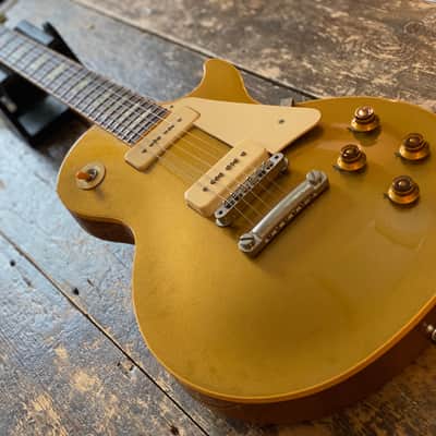 Gibson Les Paul 1956 Pre-Historic 1990 Yamano Order Goldtop w/ OHSC & Yamano P-90 (R6) image 4