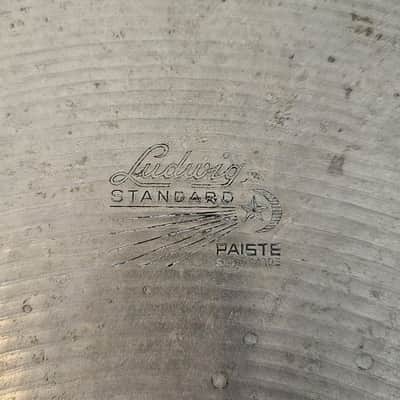 Paiste 18" Ludwig Standard Crash/Ride Cymbal 1965 - 1975 - Traditional image 2