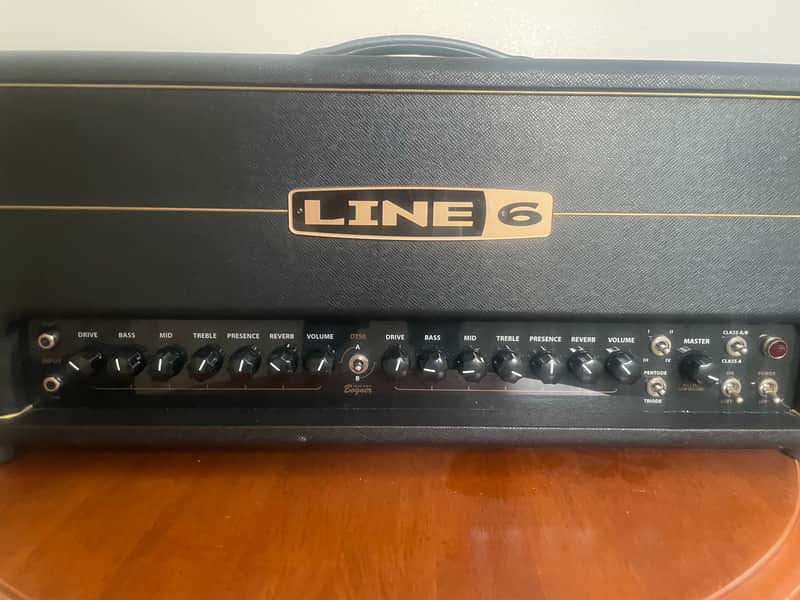 Line 6 DT50 50-Watt Digital Modeling Guitar Amp Head 2010 - 2016 - Black image 1