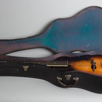 Vivi-Tone  Acousti-Guitar Acoustic Guitar (1936), ser. #587, original black chipboard case. image 10