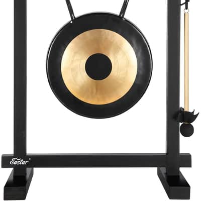 Large Gong Desk Chime Meditation Percussion Instrument image 4
