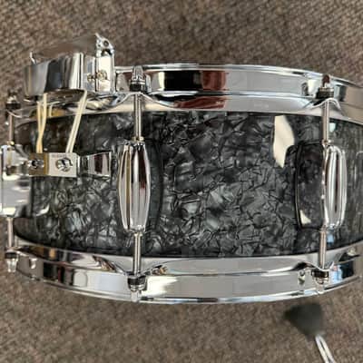 ROGERS Usa Reissue DYNA-SONIC custom built  maple poplar 5 x 14 snare drum image 5