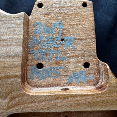 MH Customs Sunfire Tide – Maple Burl & Ember Shift Resin | Tidal Series T-Style Body 2026 - Nitrocellulose Gloss image 11