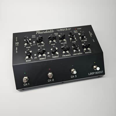 Randall RG13 1-Watt 3-Channel Solid State Guitar Pedal Amp 2010s - Black image 2