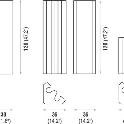 JOCAVI Trap - Gray 4 pcs Foam Acoustic Treatment Basstrap Panels 120x30x30cm image 5