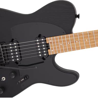 Charvel Pro-Mod So-Cal Style 2 24 HH 2PT CM Ash Electric Guitar. Caramelized Maple FB, Black Ash image 12
