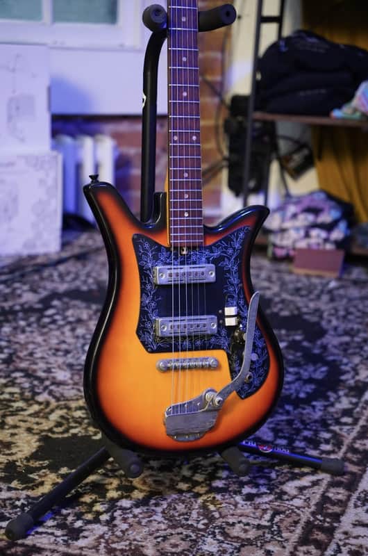 Teisco Del Ray TM-200 Electric Guitar 1960's image 1