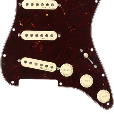 Fender Vintage Noiseless SSS Pre-wired Stratocaster Pickguard - Tortoise Shell image 3
