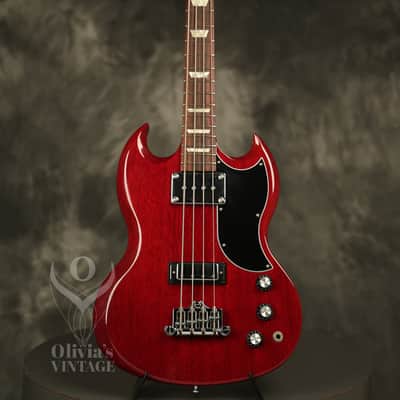 2010 Gibson SG Standard Bass Heritage Cherry NEAR MINT! image 2