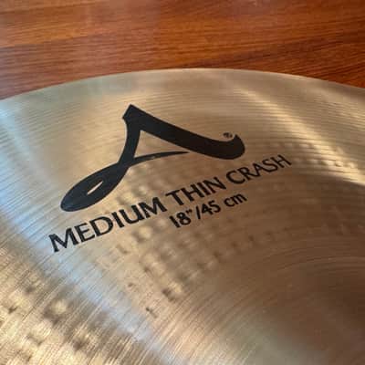 Zildjian 18" A Series Medium Thin Crash Cymbal 2013 - Present - Traditional image 4